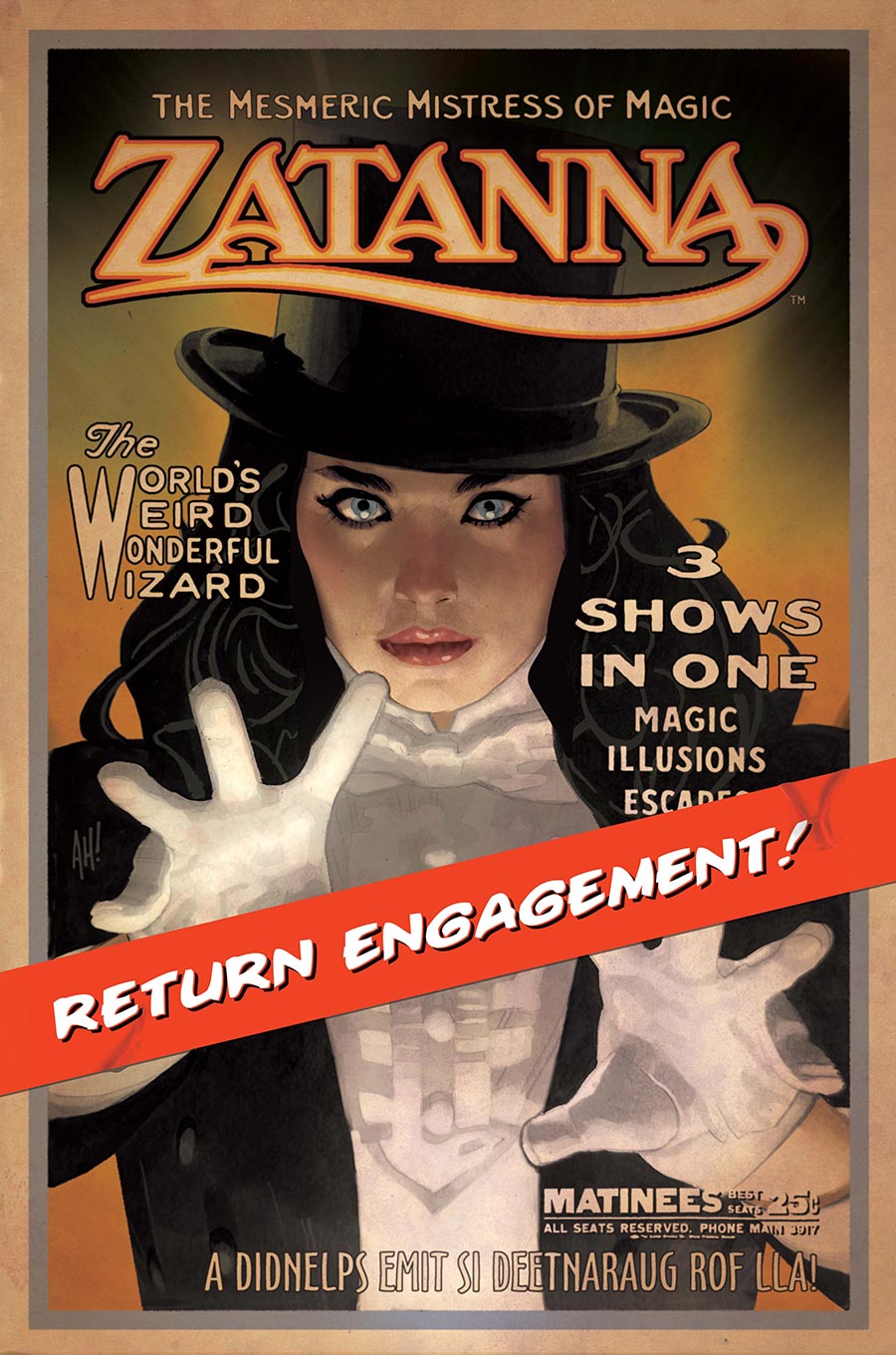 Zatanna Vol 4 #1 Cover C Variant Adam Hughes Card Stock Cover (DC Next Level)