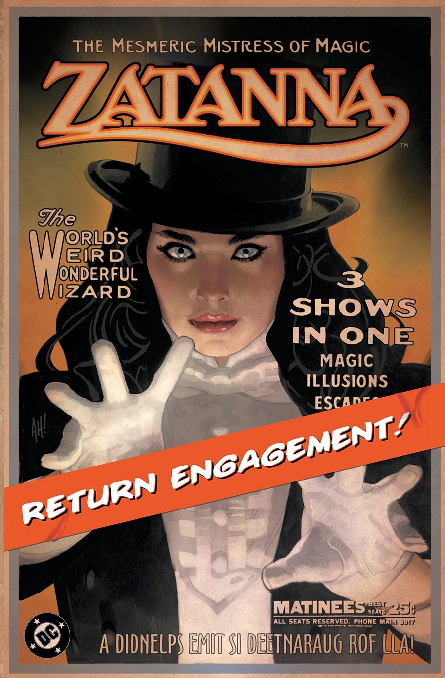 Zatanna Vol 4 #1 Cover E Variant Adam Hughes Foil Cover (DC Next Level)