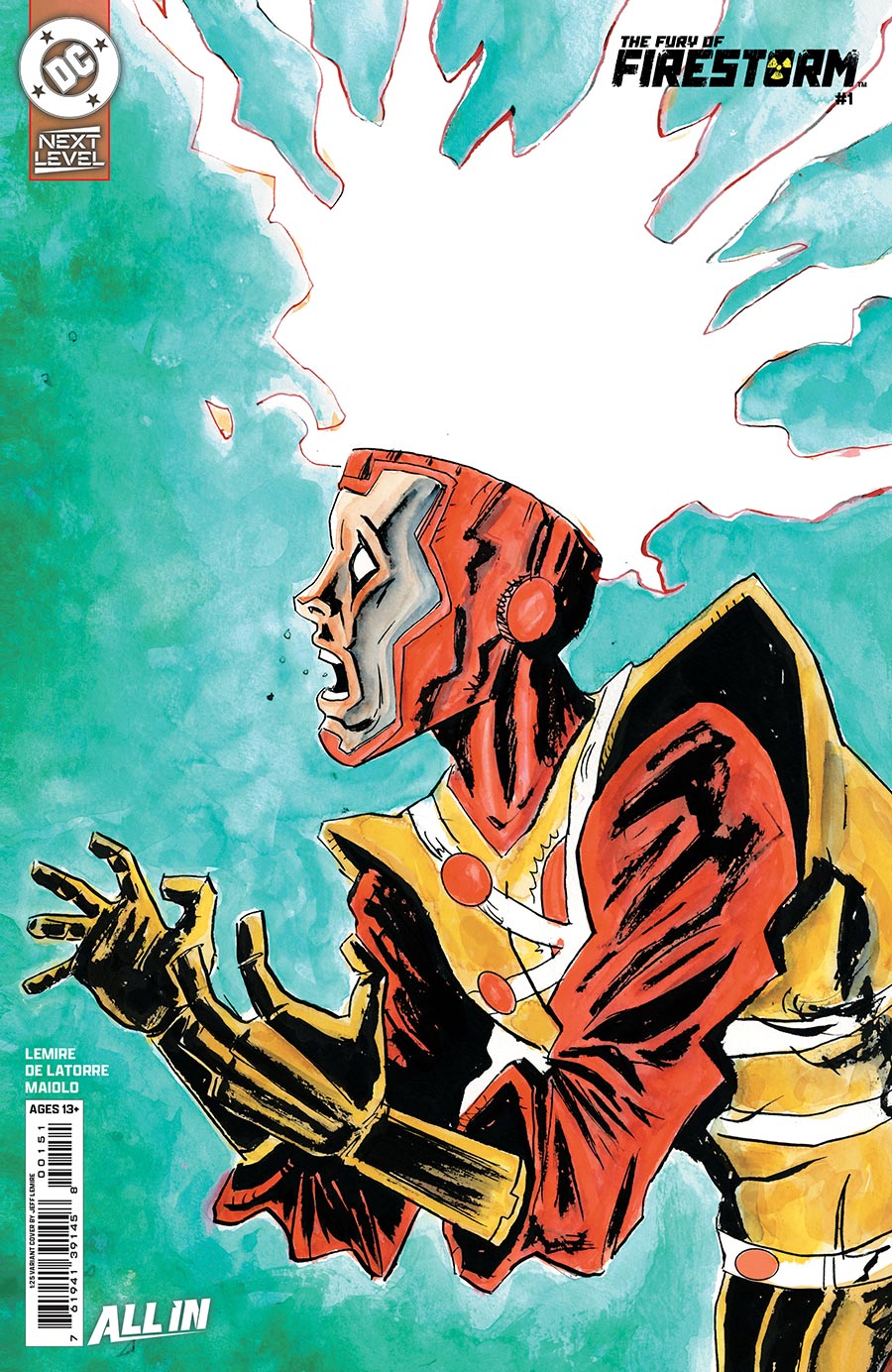 Fury Of Firestorm Vol 2 #1 Cover G Incentive Jeff Lemire Card Stock Variant Cover (DC Next Level)