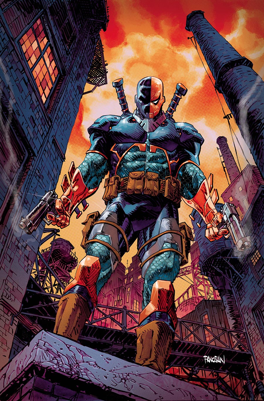 Deathstroke The Terminator Vol 2 #2 Cover B Variant Dan Panosian Card Stock Cover (DC Next Level)