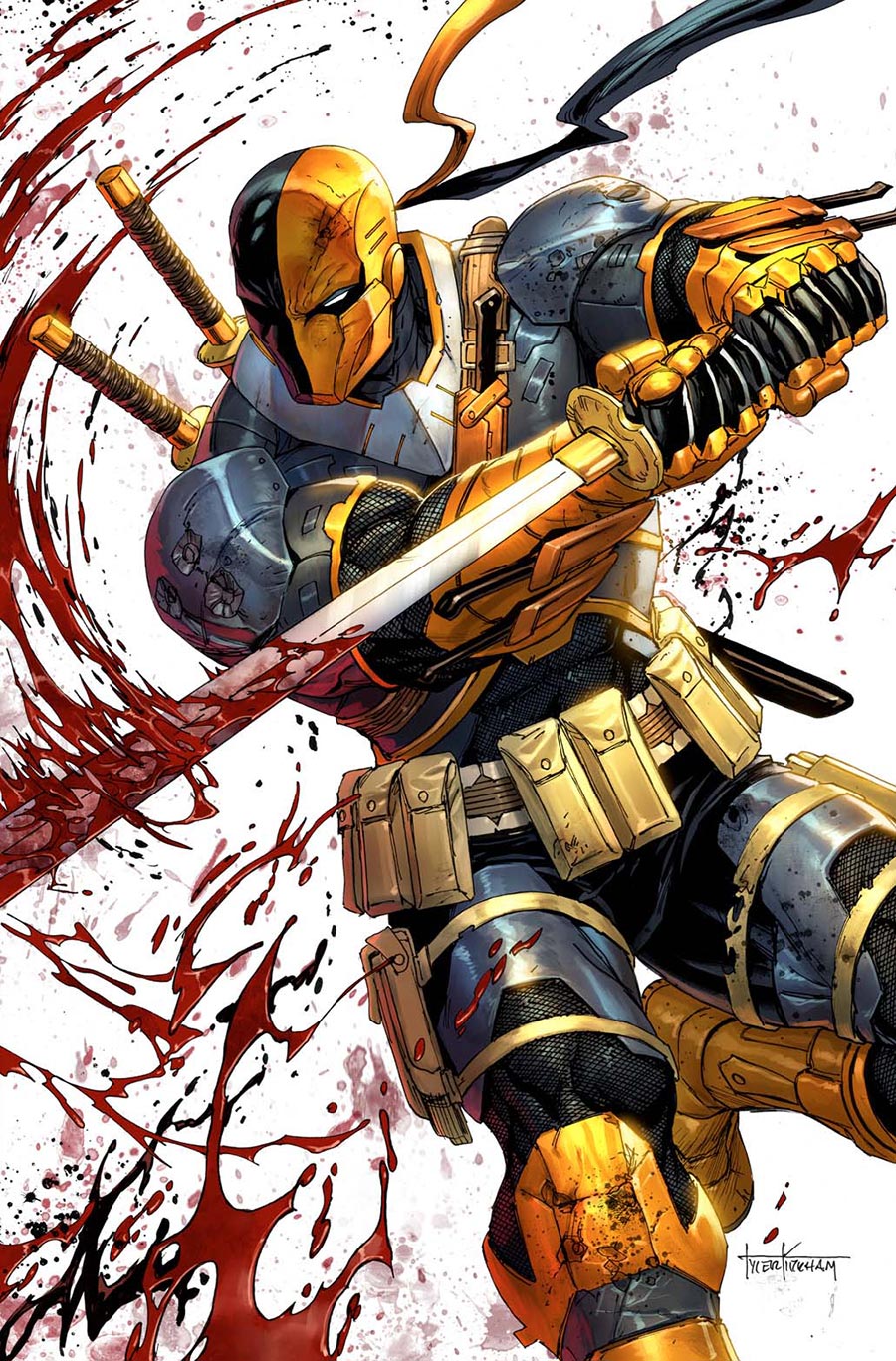 Deathstroke The Terminator Vol 2 #2 Cover C Variant Tyler Kirkham Card Stock Cover (DC Next Level)