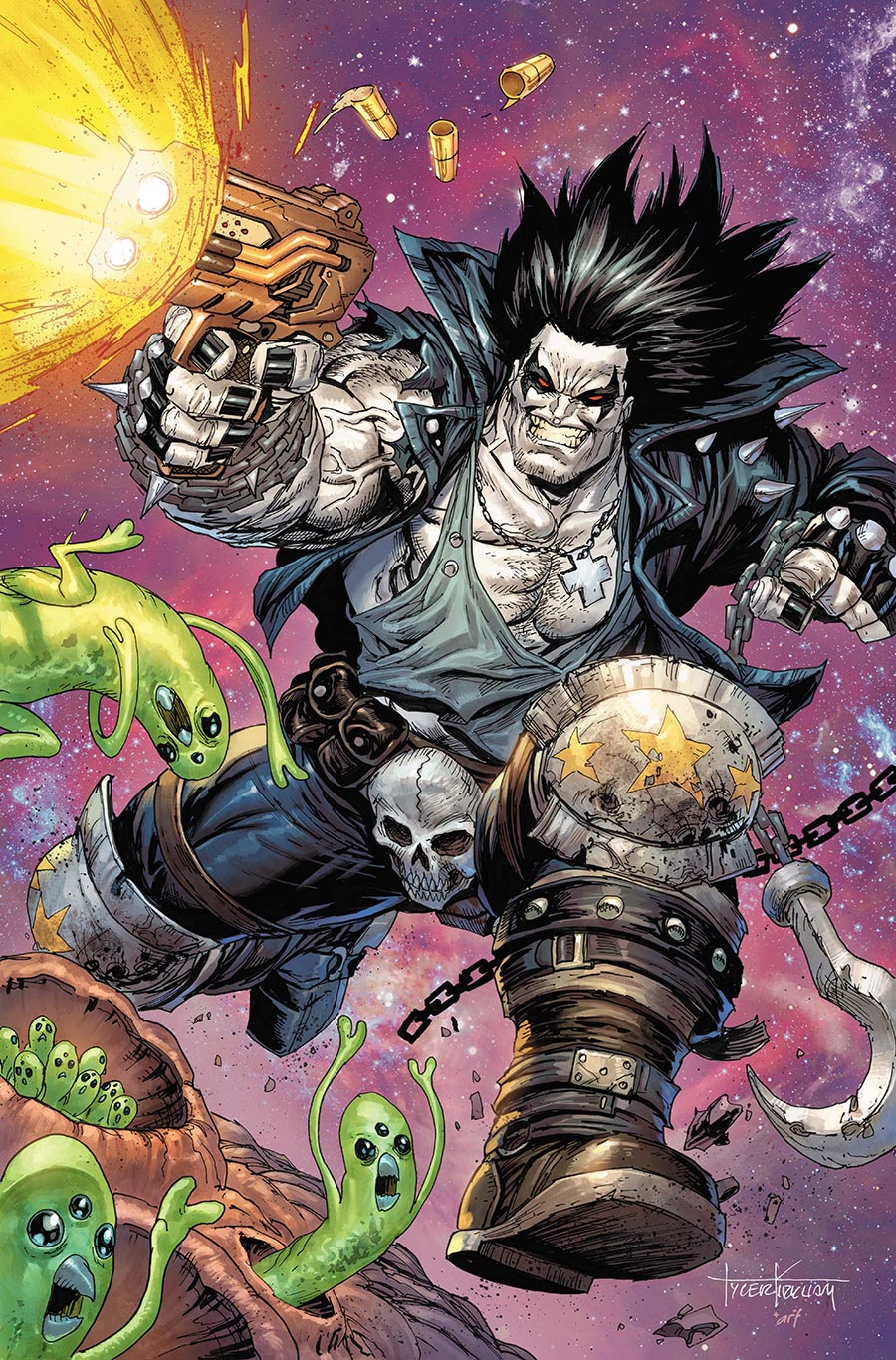 Lobo Vol 4 #2 Cover D Variant Tyler Kirkham Card Stock Cover (DC Next Level)