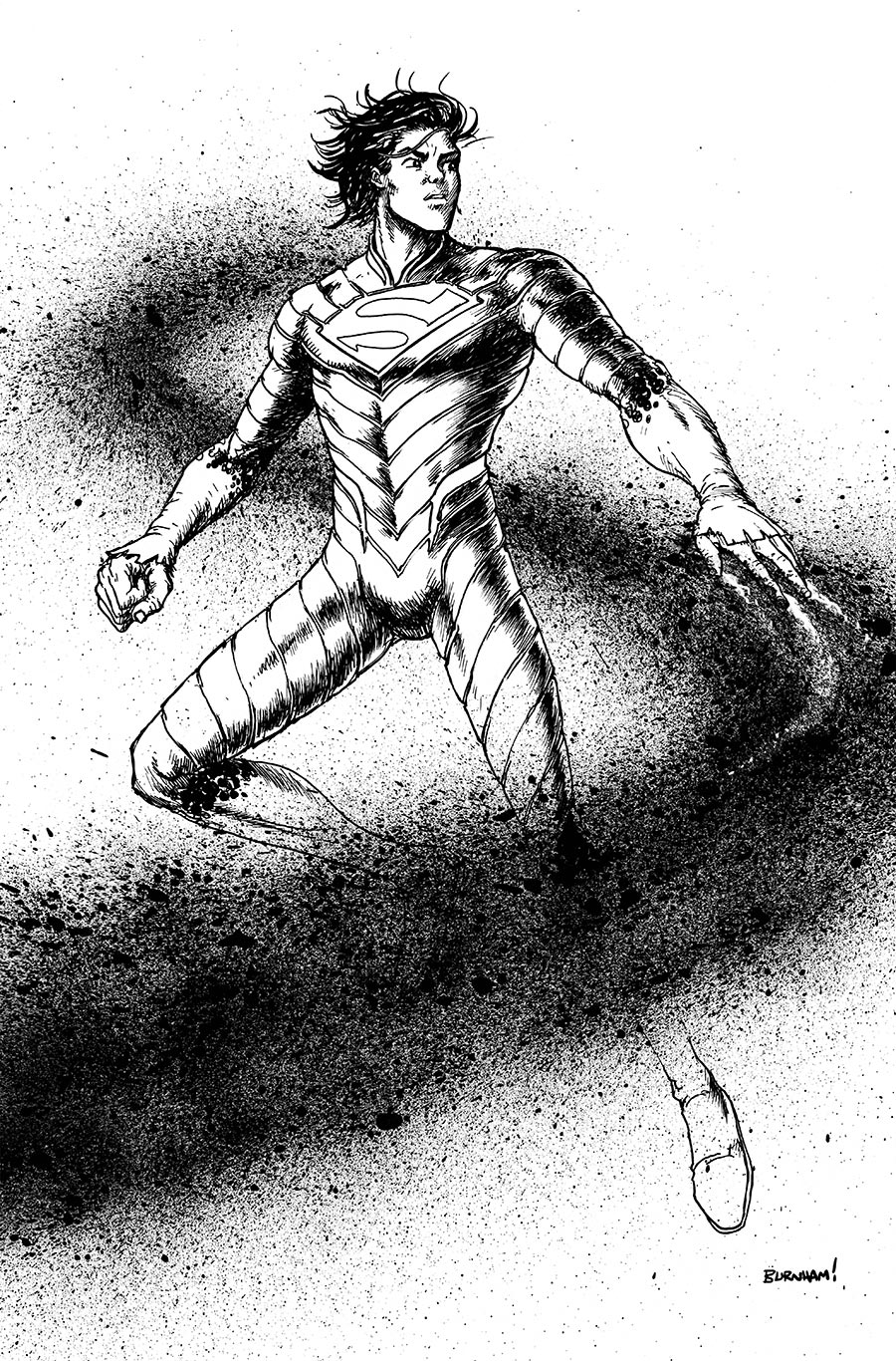 Absolute Superman #18 Cover D Variant Chris Burnham Card Stock Cover (DC All In)