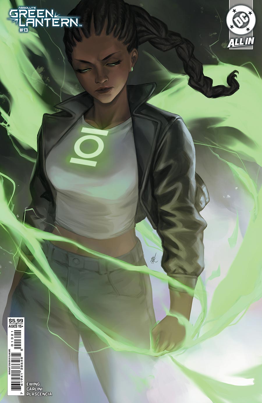 Absolute Green Lantern #13 Cover B Variant Ejikure Card Stock Cover (DC All In)
