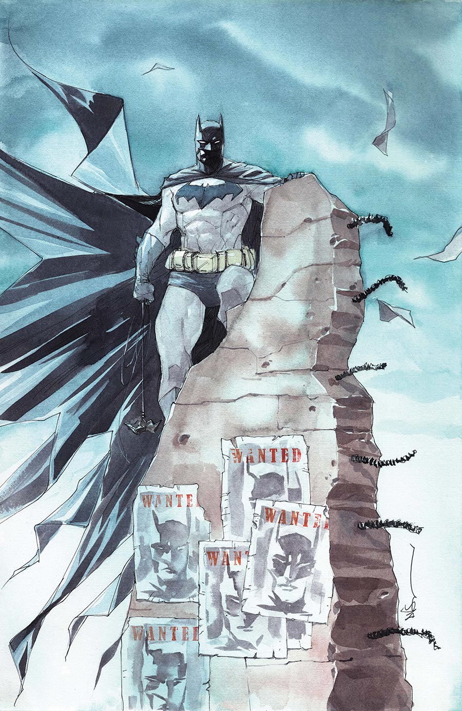 Batman Vol 4 #8 Cover B Variant Dustin Nguyen Card Stock Cover (DC All In)
