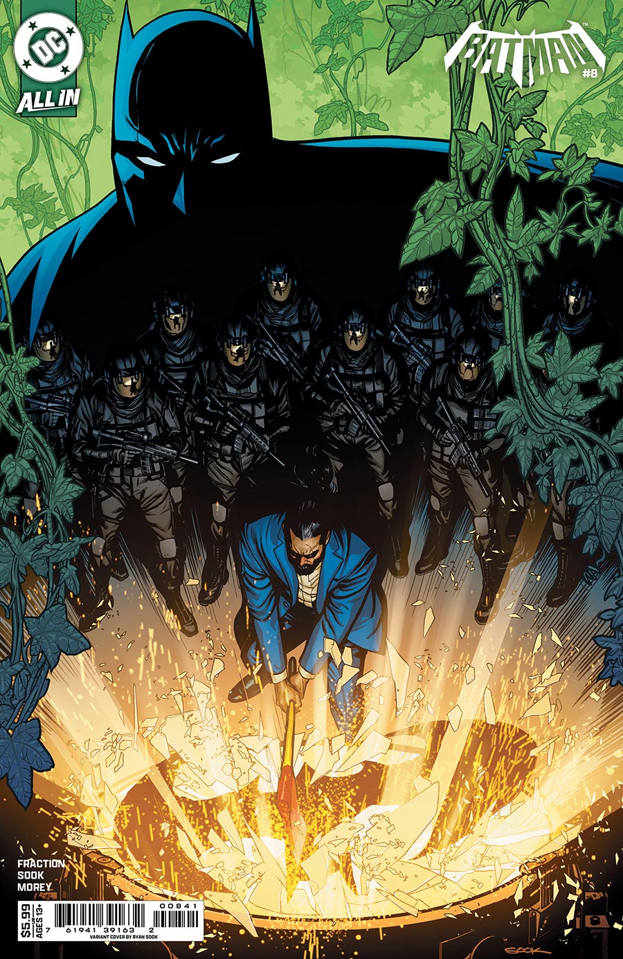 Batman Vol 4 #8 Cover D Variant Ryan Sook Card Stock Cover (DC All In)