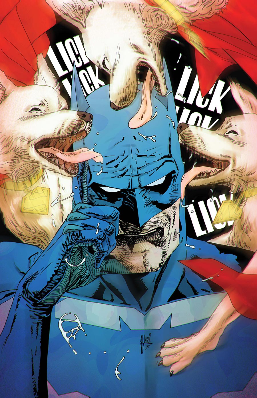 Batman Vol 4 #8 Cover G Variant Guillem March April Drools Card Stock Cover (DC All In)