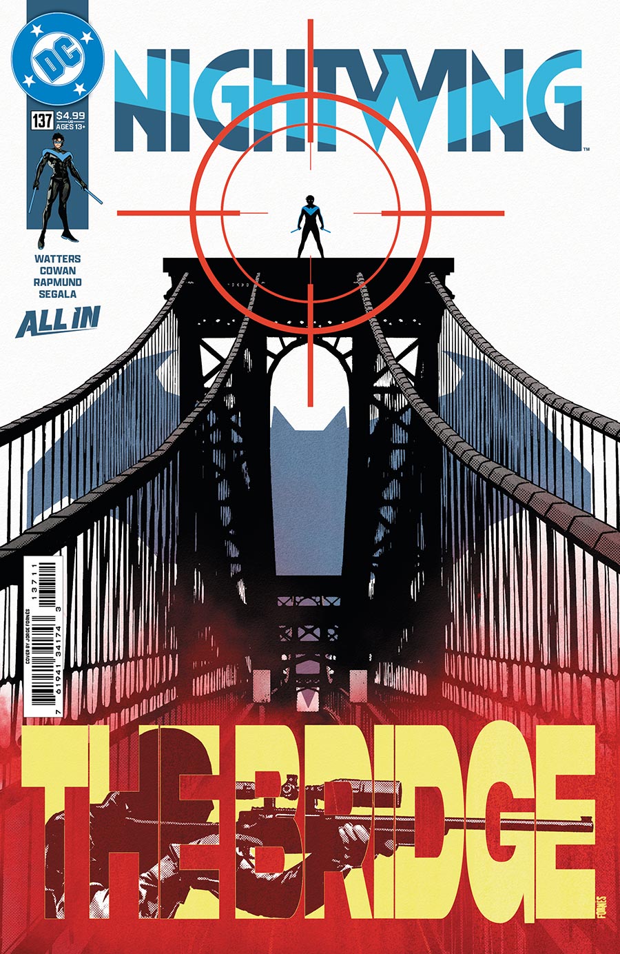 Nightwing Vol 4 #137 Cover A Regular Jorge Fornes Cover (DC All In)