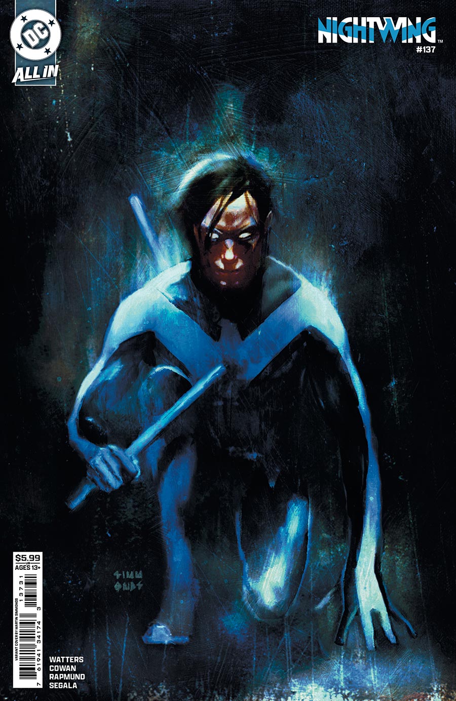 Nightwing Vol 4 #137 Cover C Variant Martin Simmonds Card Stock Cover (DC All In)