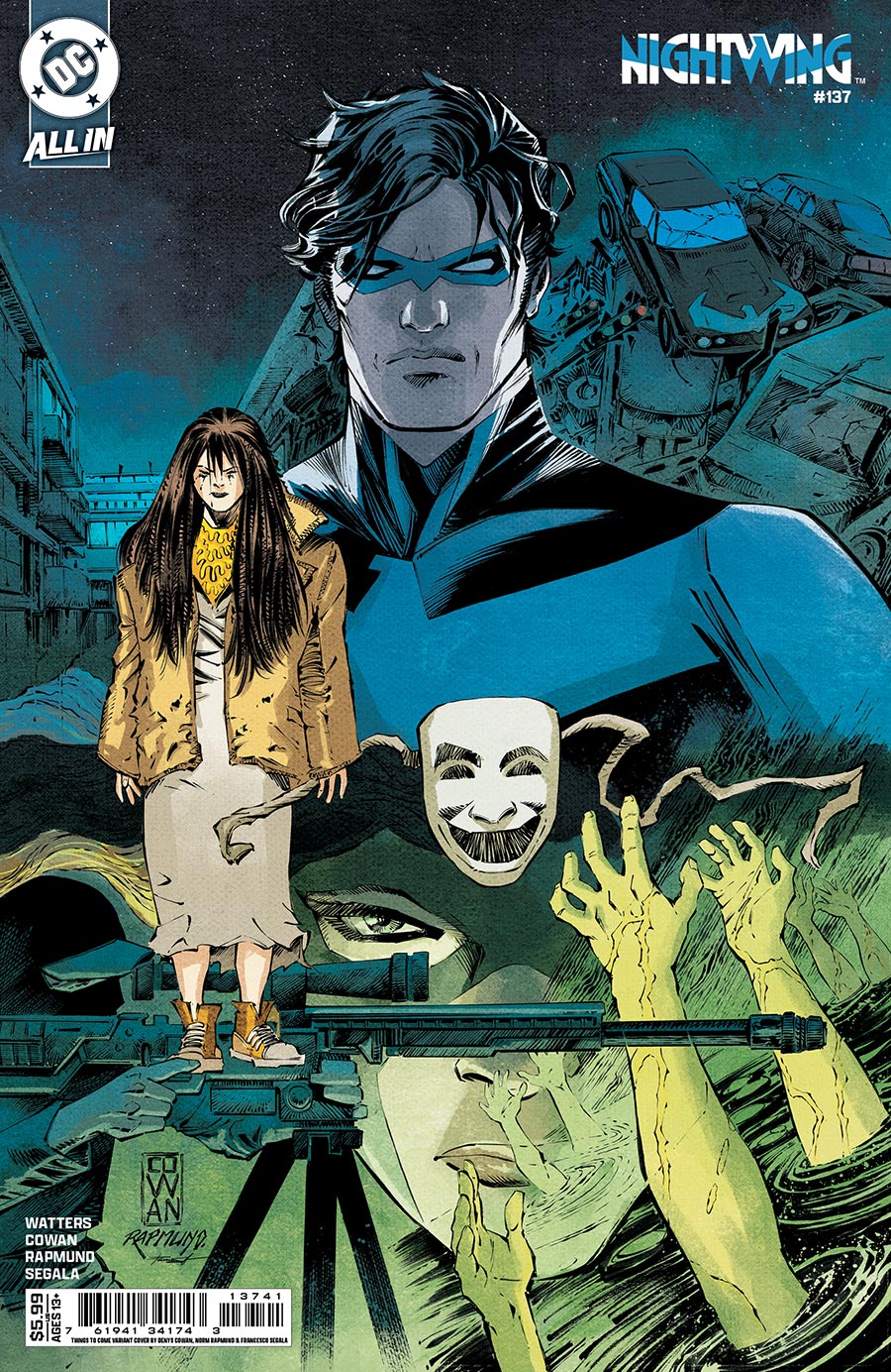 Nightwing Vol 4 #137 Cover D Variant Denys Cowan Things To Come Card Stock Cover (DC All In)