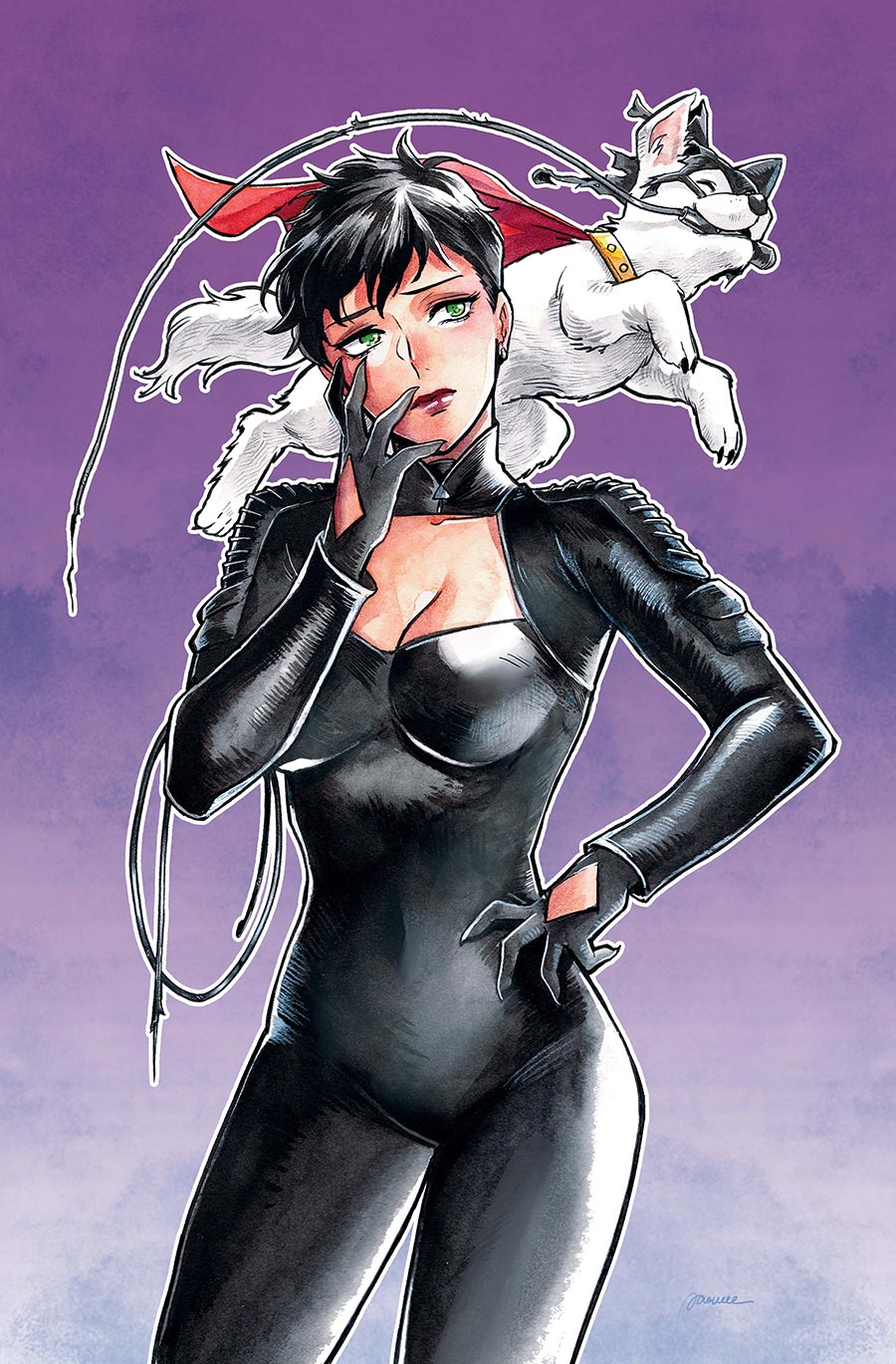 Catwoman Vol 5 #86 Cover F Variant Saowee April Drools Card Stock Cover (DC All In)