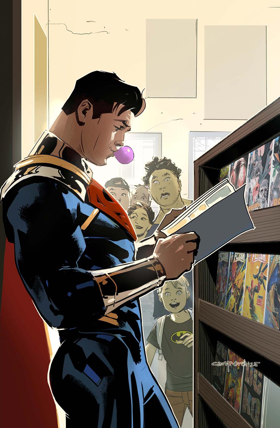 Superman Vol 7 #37 Cover B Variant Cary Nord Card Stock Cover (DC All In)(The Reign Of The Superboys Tie-In)