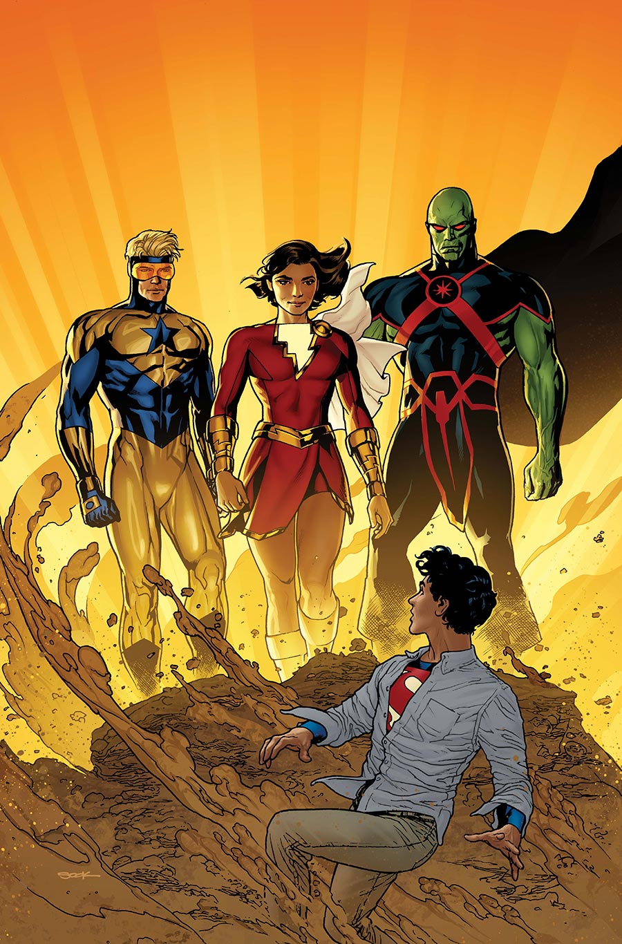 Action Comics Vol 2 #1097 Cover A Regular Ryan Sook Cover (DC All In)(The Reign Of The Superboys Tie-In)