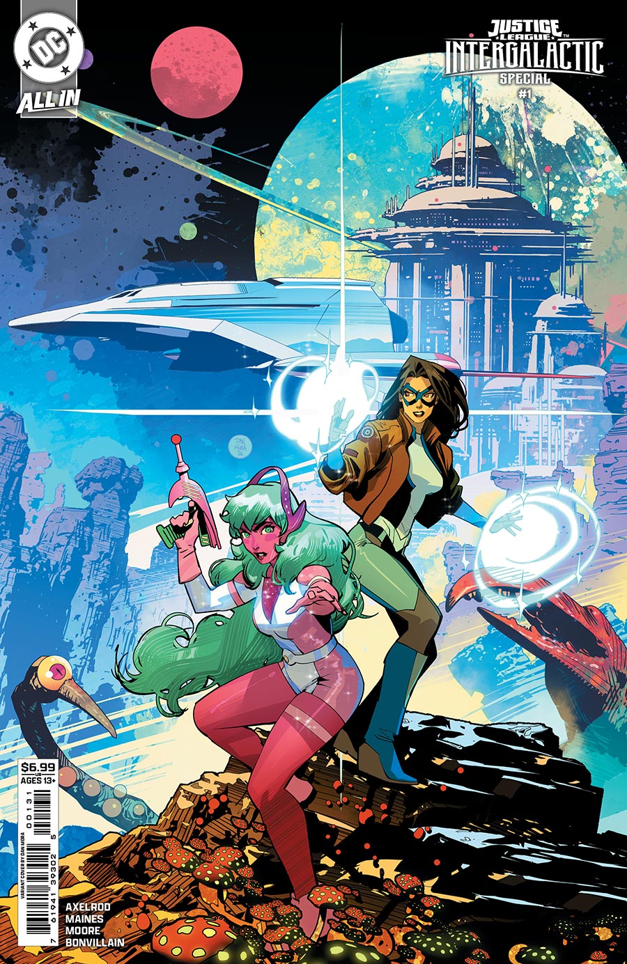 Justice League Intergalactic Special #1 (One Shot) Cover C Variant Dan Mora Card Stock Cover (DC All In)