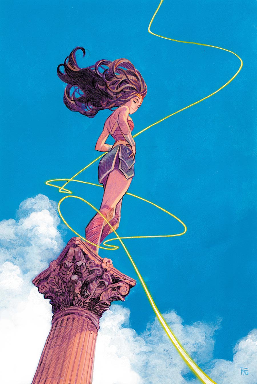 Wonder Woman Vol 6 #32 Cover C Variant Dike Ruan Card Stock Cover (DC All In)