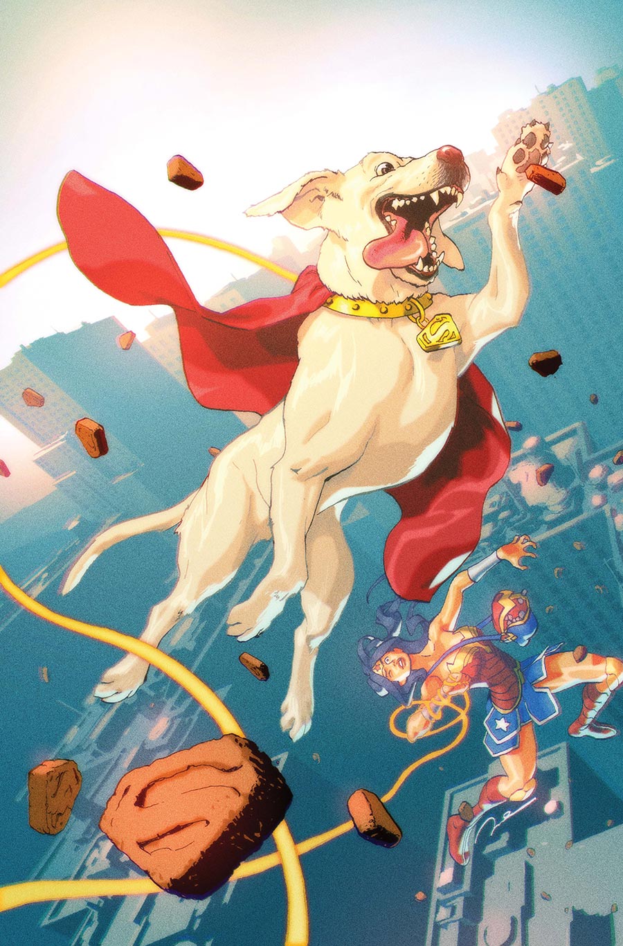 Wonder Woman Vol 6 #32 Cover F Variant Gerald Parel April Drools Card Stock Cover (DC All In)