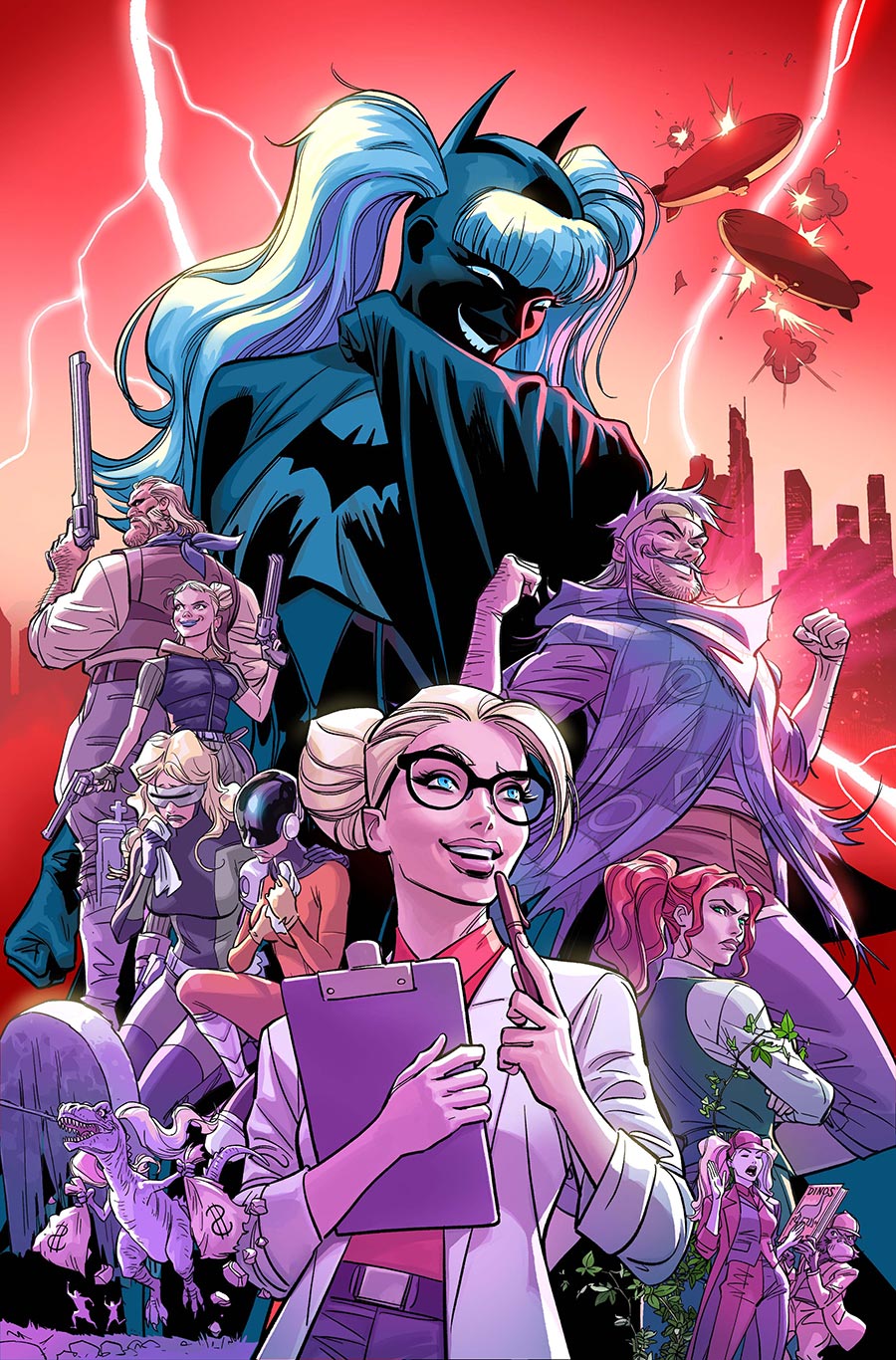 Harley Quinn Vol 4 #61 Cover E Variant Marcial Toledano Vargas Things To Come Card Stock Cover (DC All In)