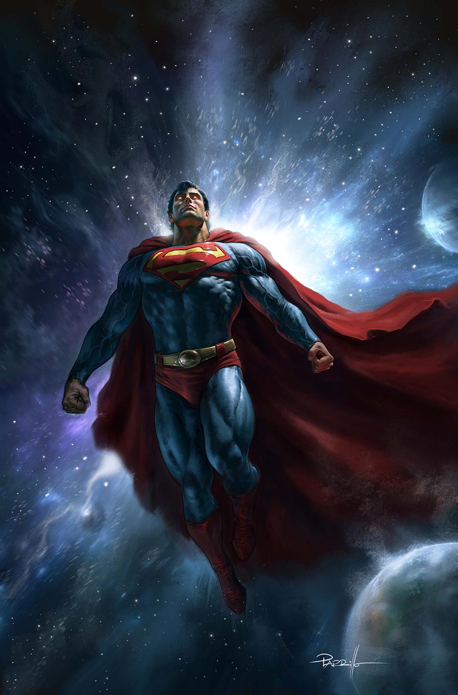 Adventures Of Superman Book Of El #8 Cover B Variant Lucas Parillo Card Stock Cover (DC All In)