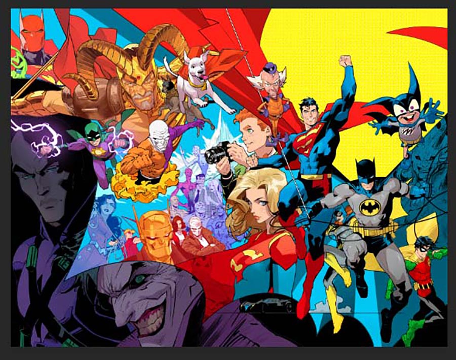 Batman Superman Worlds Finest #50 Cover A Regular Dan Mora Wraparound Cover