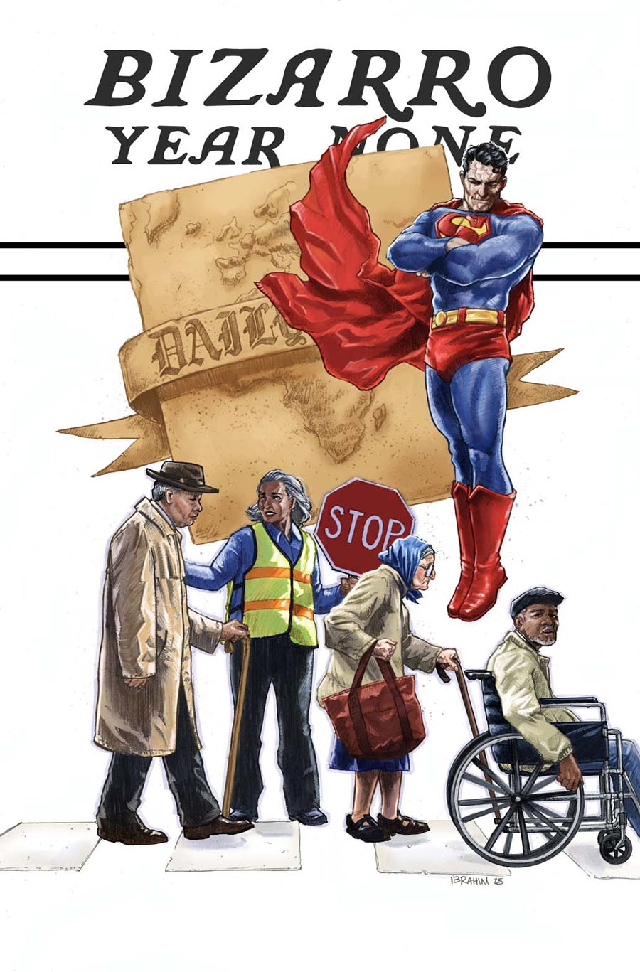 Bizarro Year None #1 Cover F Variant Ibrahim Moustafa Card Stock Cover