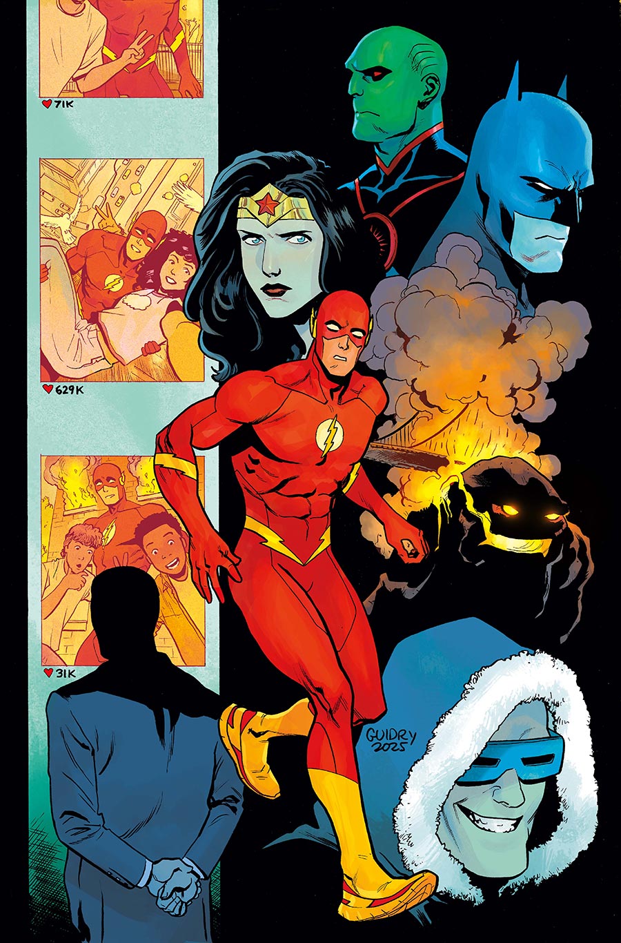 Flash Vol 6 #32 Cover D Variant Gavin Guidry Things To Come Card Stock Cover (DC All In)