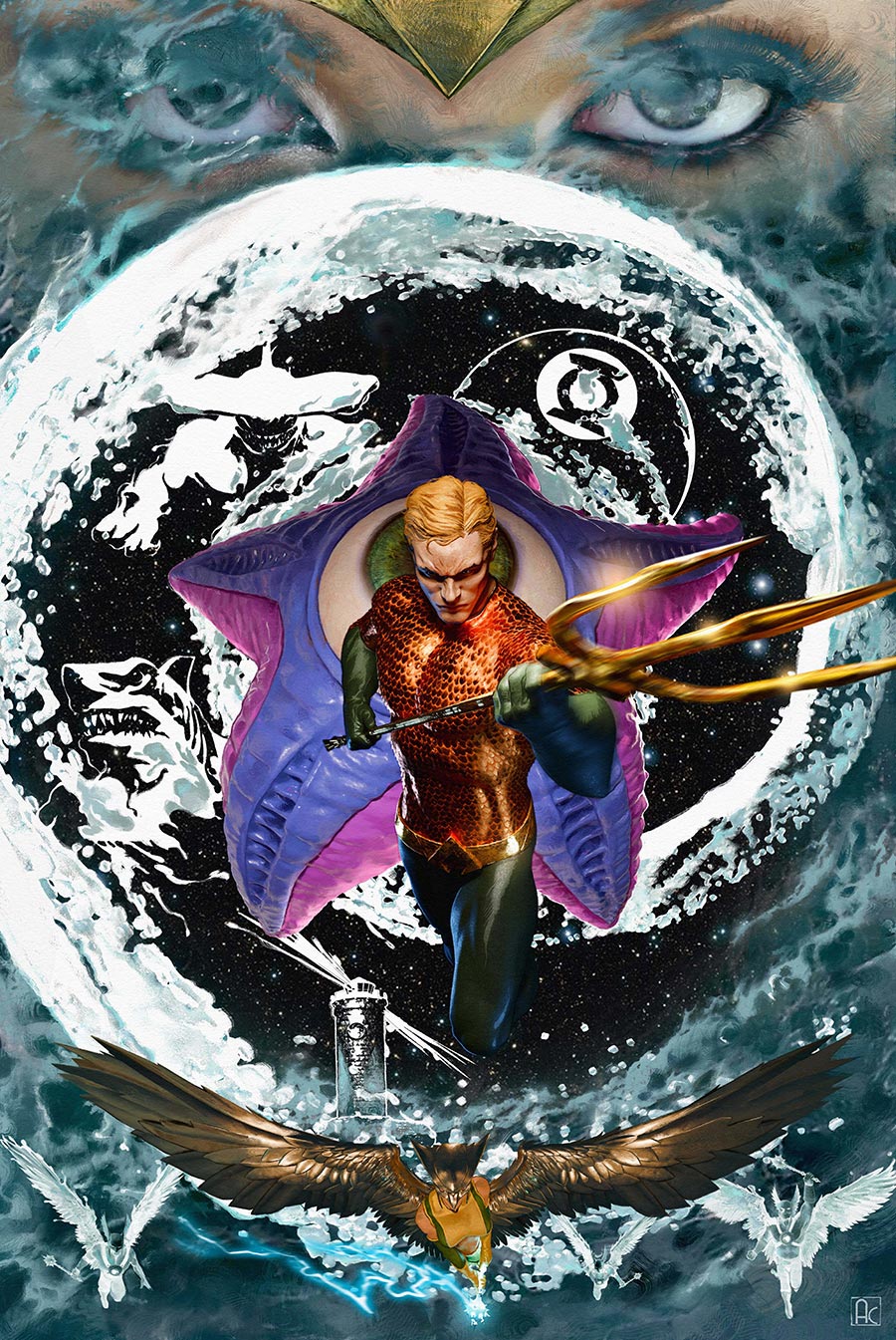 Emperor Aquaman #16 Cover D Variant Ariel Colon Things To Come Card Stock Cover (DC All In)