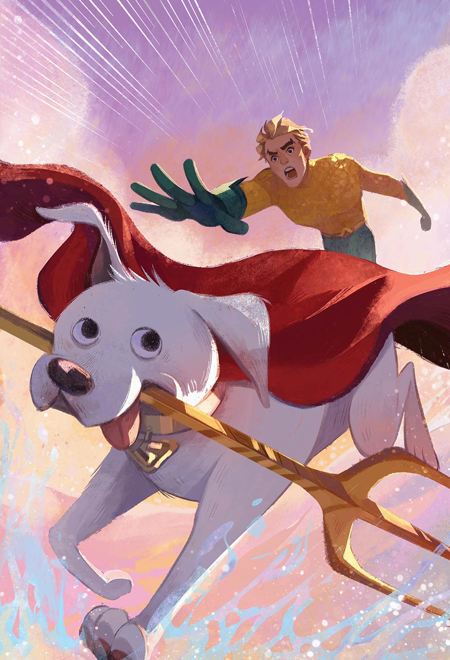 Emperor Aquaman #16 Cover E Variant Crystal Kung April Drools Card Stock Cover (DC All In)