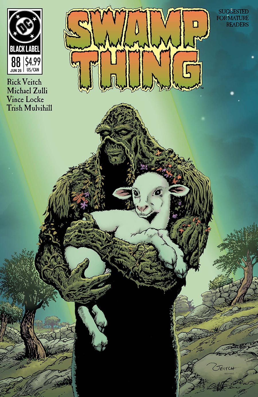 Swamp Thing 1989 #1 Cover A Regular Rick Veitch Cover