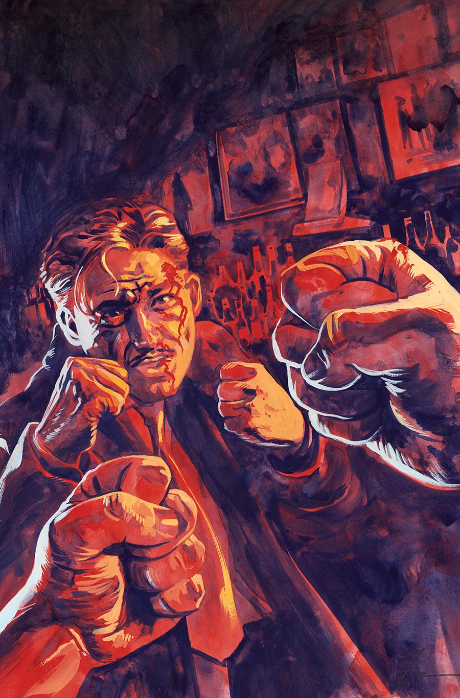 The Peril Of The Brutal Dark An Ezra Cain Mystery #3 Cover A Regular Jacob Phillips Cover