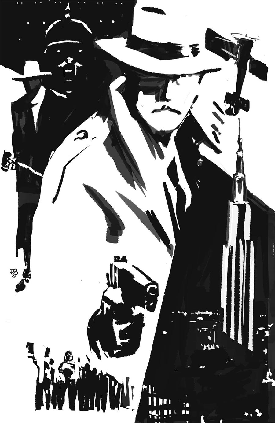 The Peril Of The Brutal Dark An Ezra Cain Mystery #3 Cover B Variant Tonci Zonjic Card Stock Cover