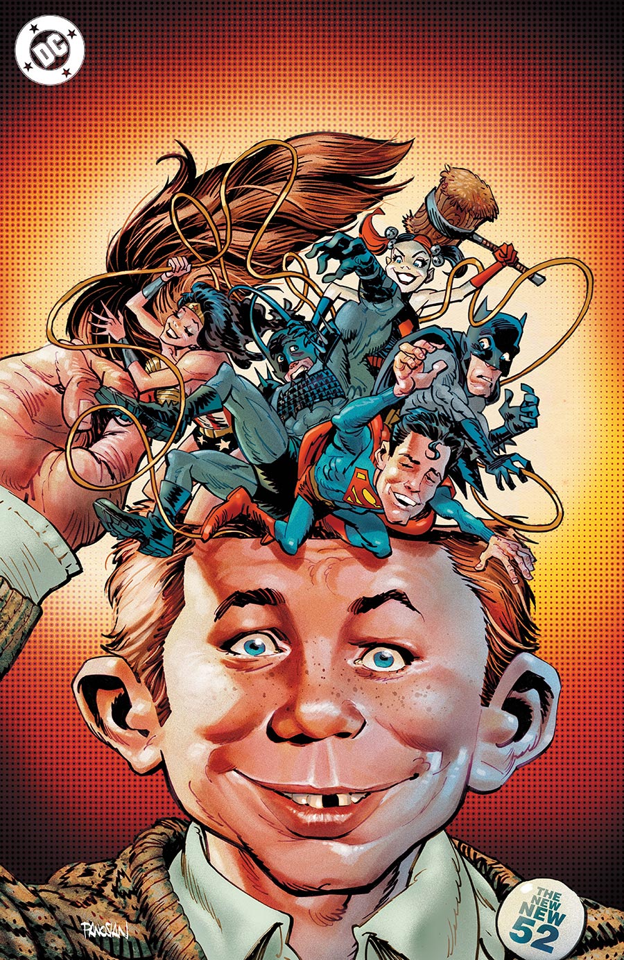 MAD About DC #1 (One Shot) Cover D Variant Dan Panosian Foil Cover