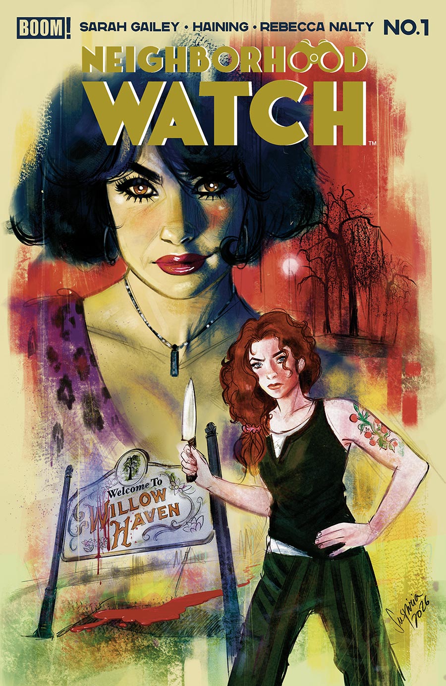 Neighborhood Watch #1 Cover B Variant Suspiria Vilchez Cover