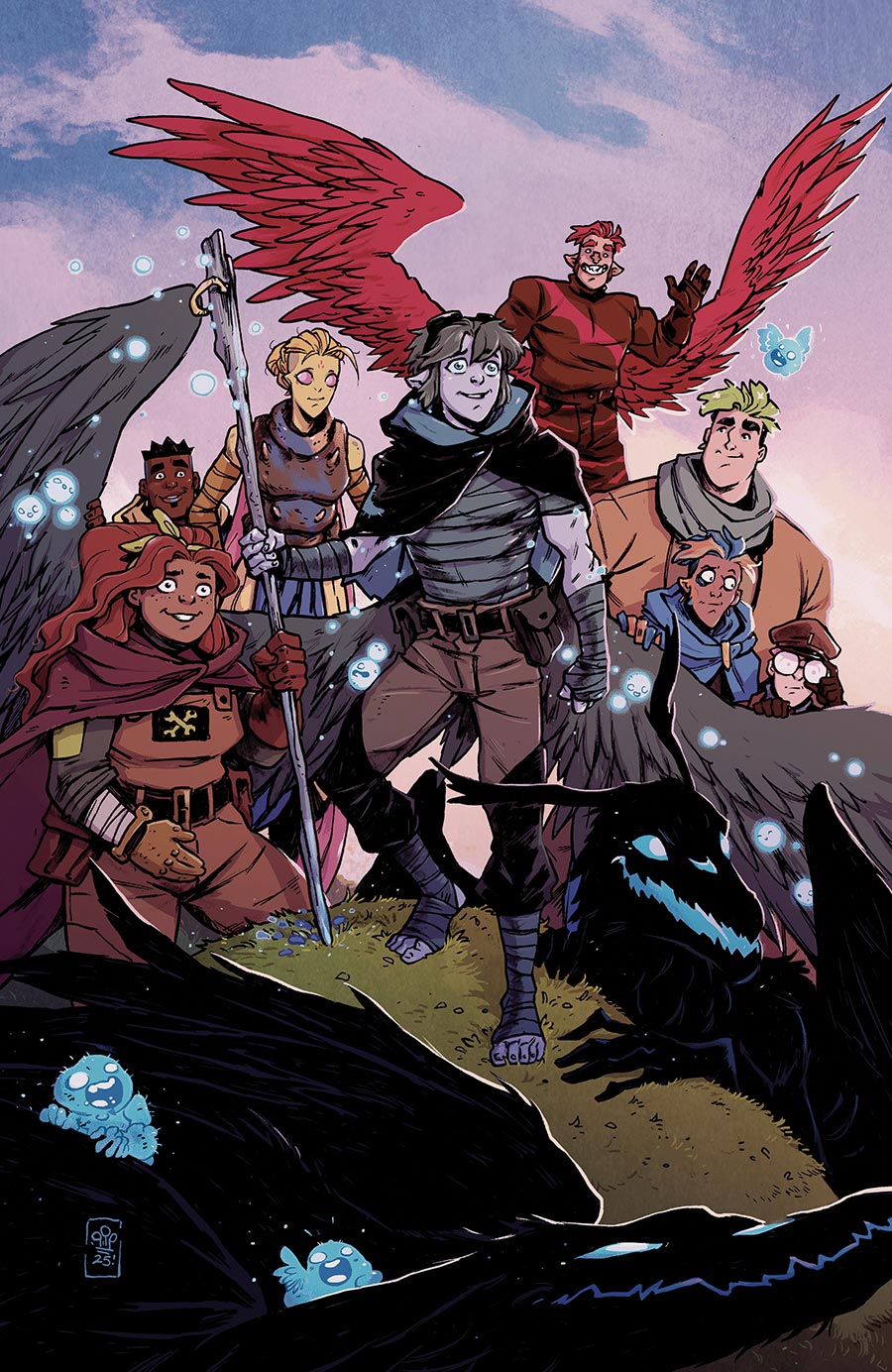 Wynd The Power Of The Blood #8 Cover E Variant Michael Dialynas Unlimited Virgin Cover