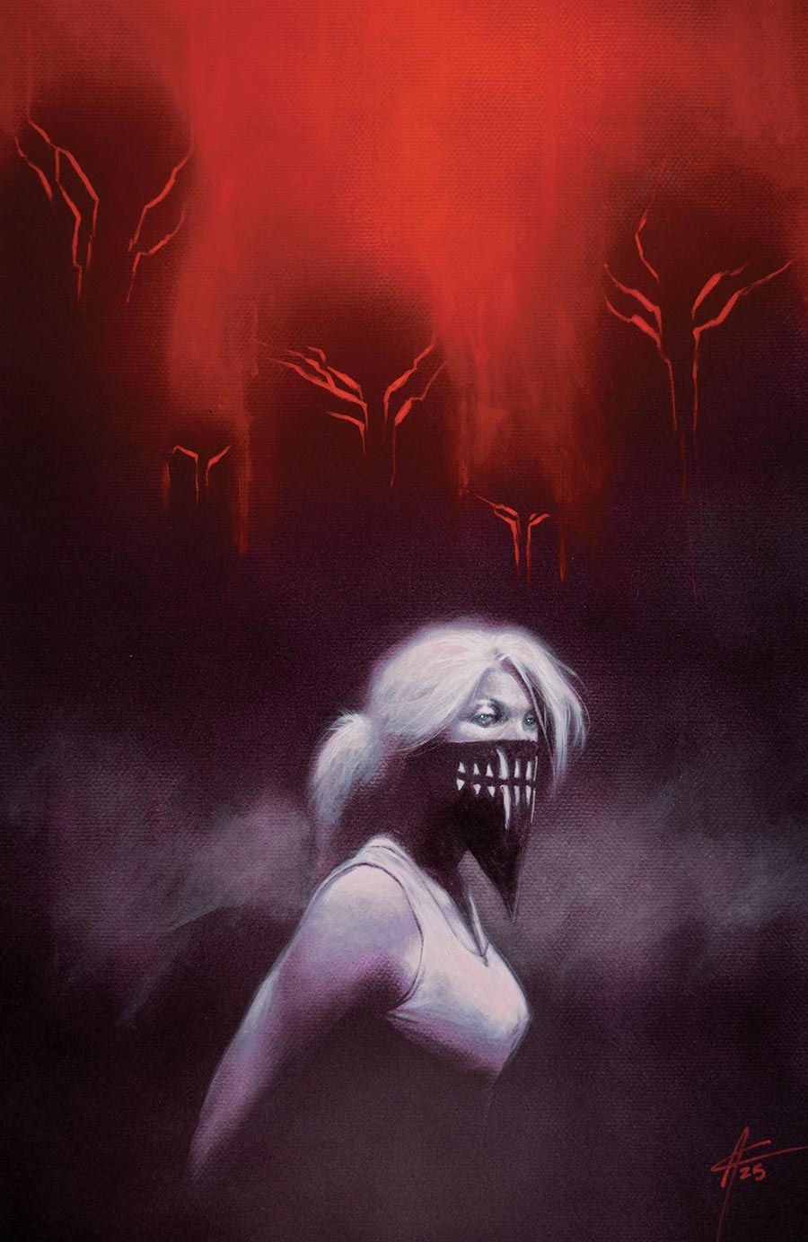 Something Is Killing The Children #46 Cover H Incentive Aaron Campbell Virgin Variant Cover