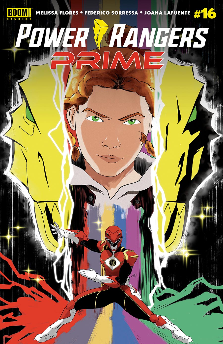 Power Rangers Prime #16 Cover B Variant Saly Lockheart Cover