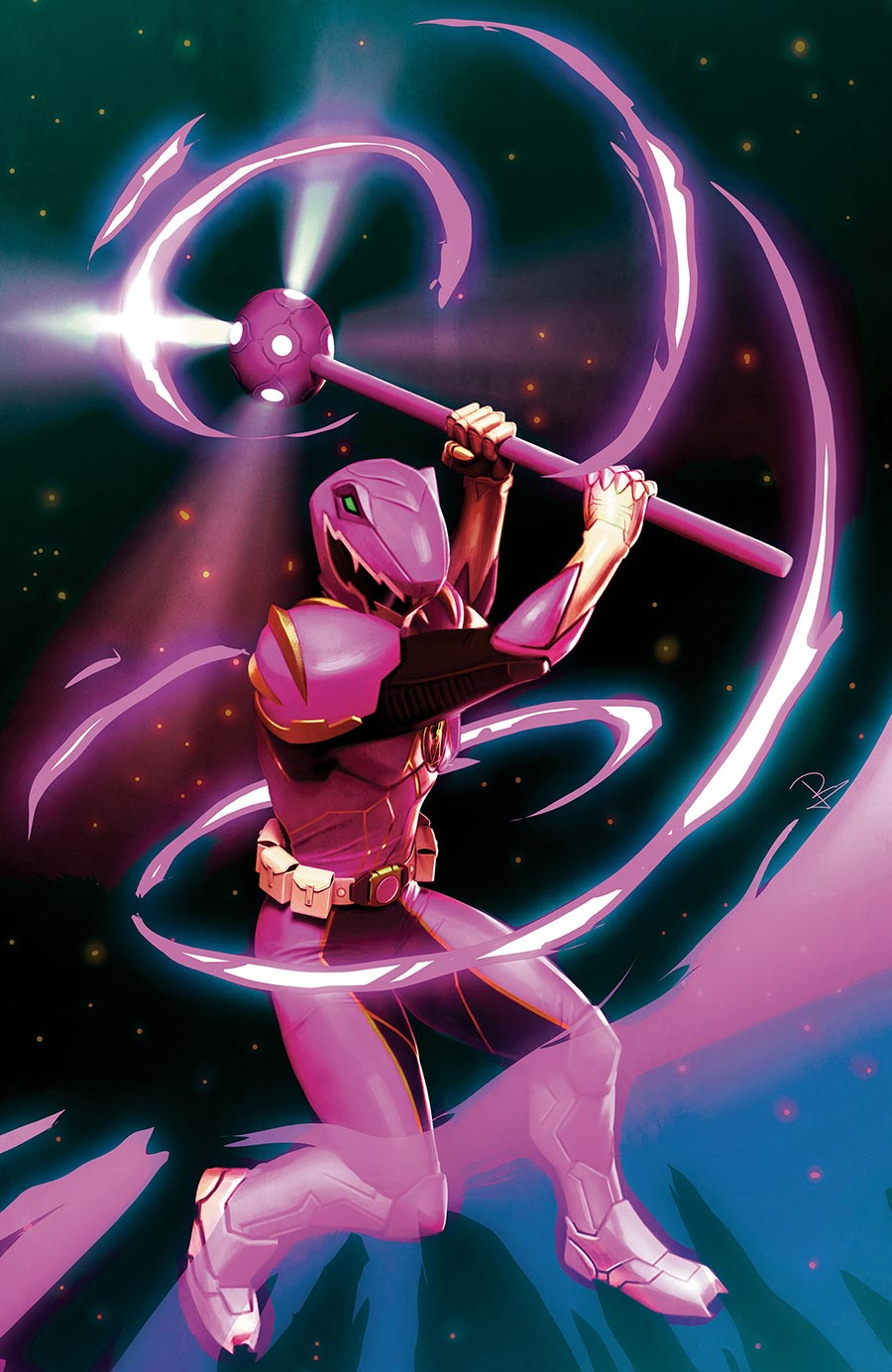 Power Rangers Prime #16 Cover E Incentive Rebeca Puebla Virgin Variant Cover