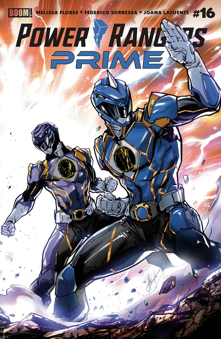 Power Rangers Prime #16 Cover F Variant Hendry Prasetya Reveal Cover