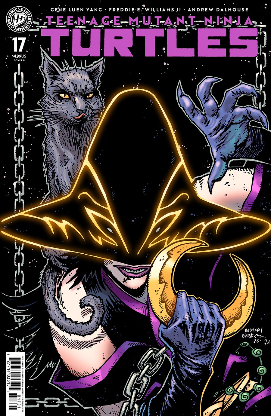 Teenage Mutant Ninja Turtles Vol 6 #17 Cover B Variant Kevin Eastman & Ben Bishop Cover