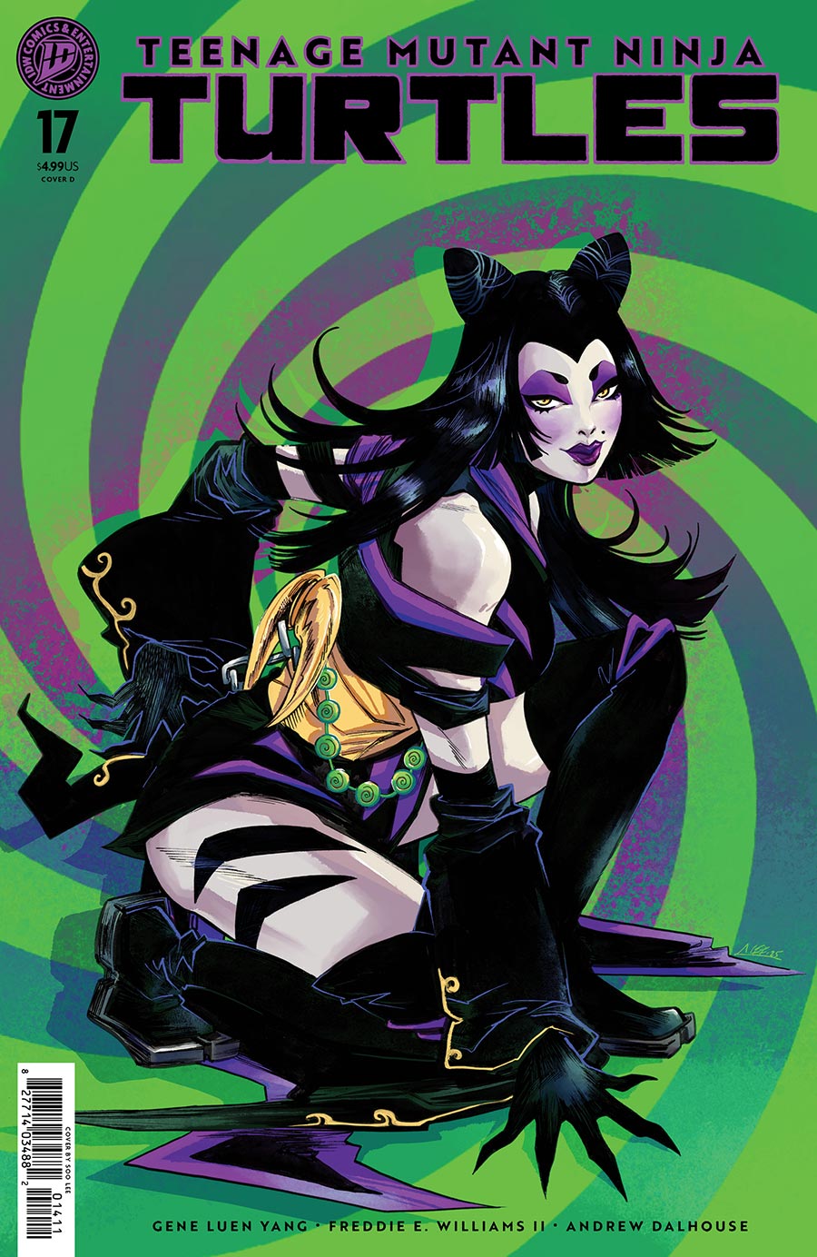 Teenage Mutant Ninja Turtles Vol 6 #17 Cover D Variant Soo Lee Cover