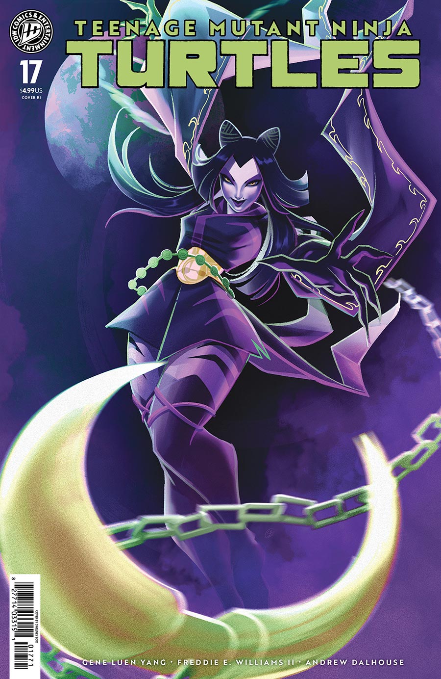 Teenage Mutant Ninja Turtles Vol 6 #17 Cover G Incentive Sweeney Boo Variant Cover