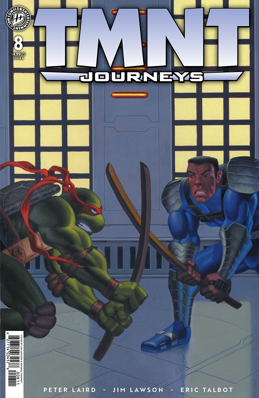 Teenage Mutant Ninja Turtles Journeys #8 Cover A Regular Jim Lawson & Michael Dooney Cover