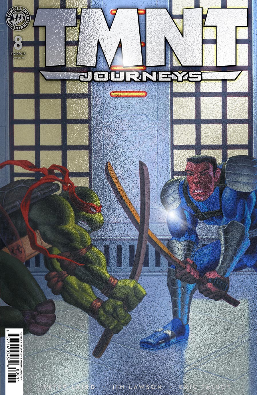 Teenage Mutant Ninja Turtles Journeys #8 Cover C Incentive Jim Lawson & Michael Dooney Foil Cover