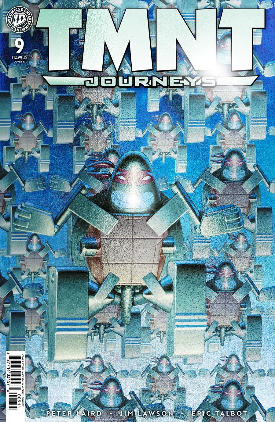 Teenage Mutant Ninja Turtles Journeys #9 Cover C Incentive Jim Lawson & Michael Dooney Foil Cover