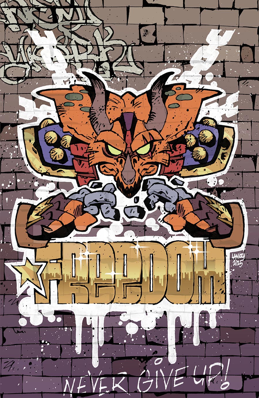 Tales Of The Teenage Mutant Ninja Turtles (Animated) #5 Cover C Incentive Jon Lankry Mural Virgin Variant Cover