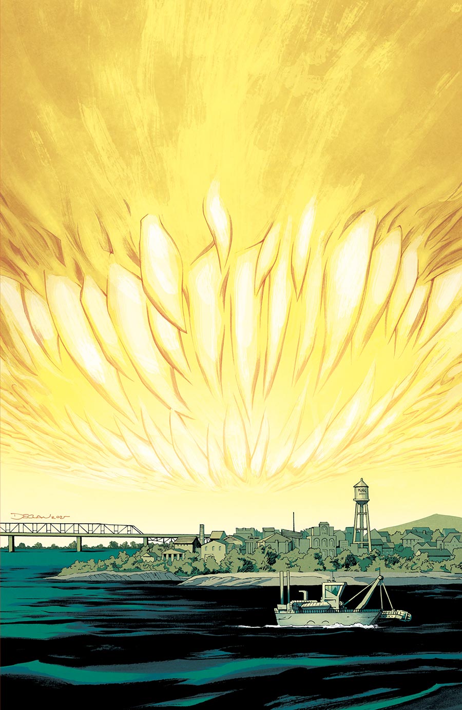 A Quiet Place Storm Warning #2 Cover C Incentive Declan Shalvey Virgin Cover