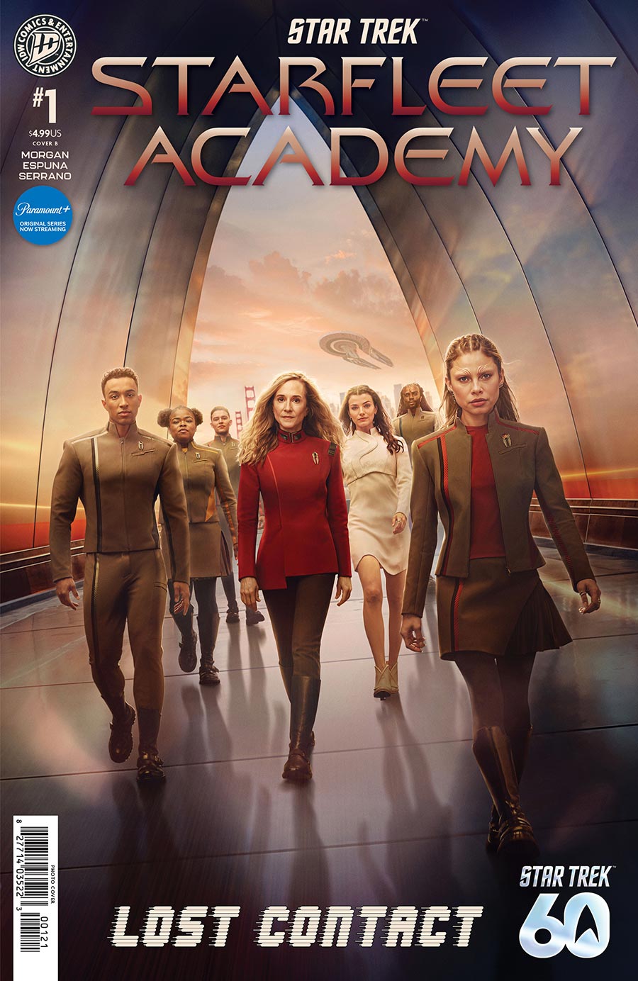 Star Trek Starfleet Academy Lost Contact #1 Cover B Variant Photo Cover