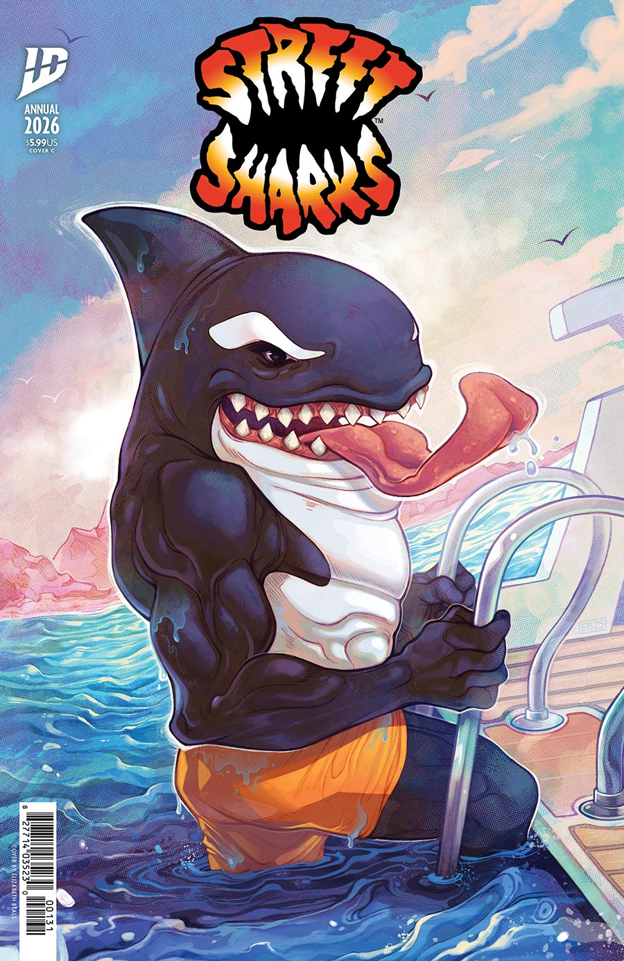 Street Sharks Vol 3 Annual 2026 #1 (One Shot) Cover C Variant Elizabeth Beals Cover