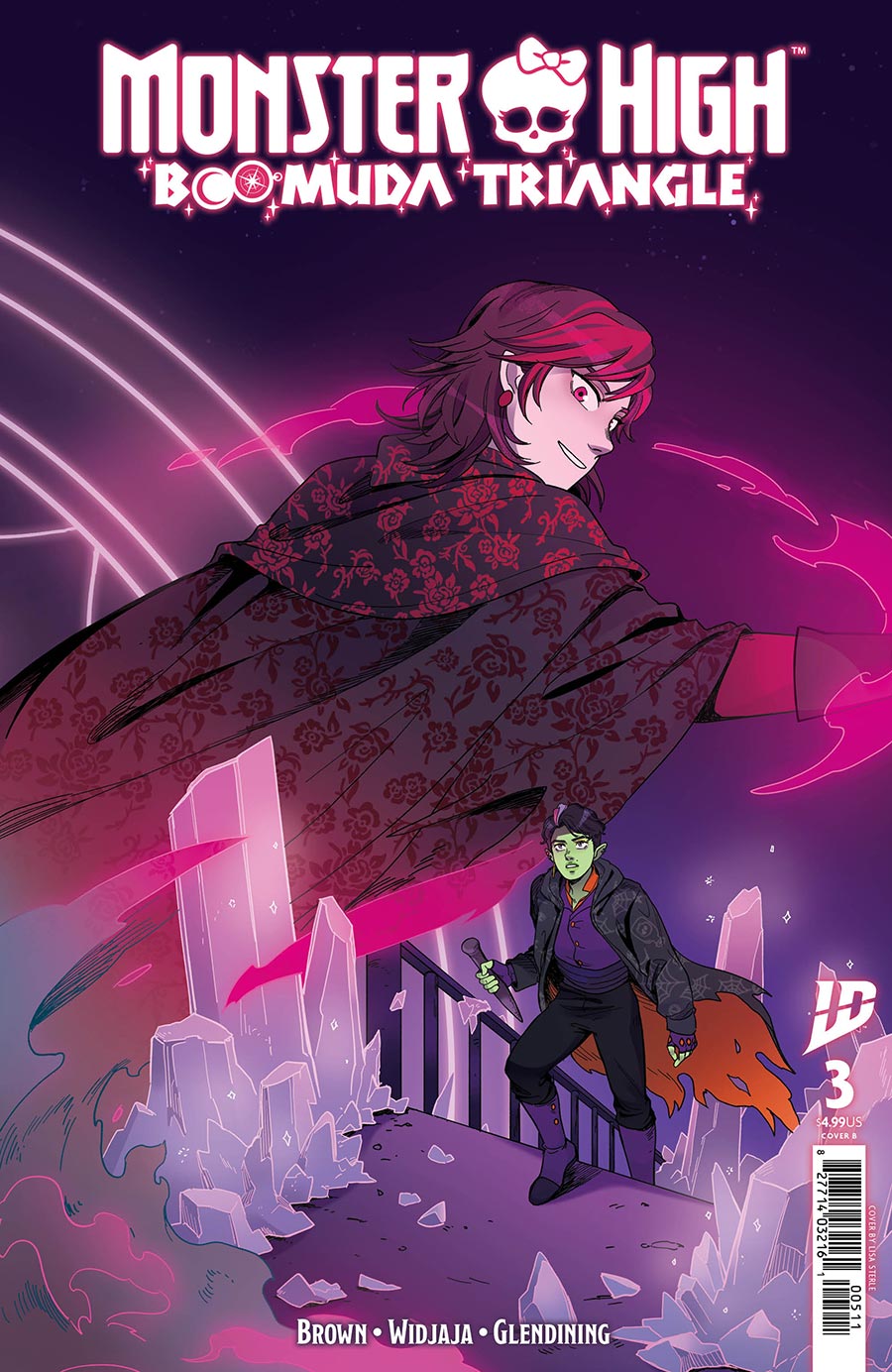 Monster High Boomuda Triangle #3 Cover B Variant Felia Hanakata Connecting Cover