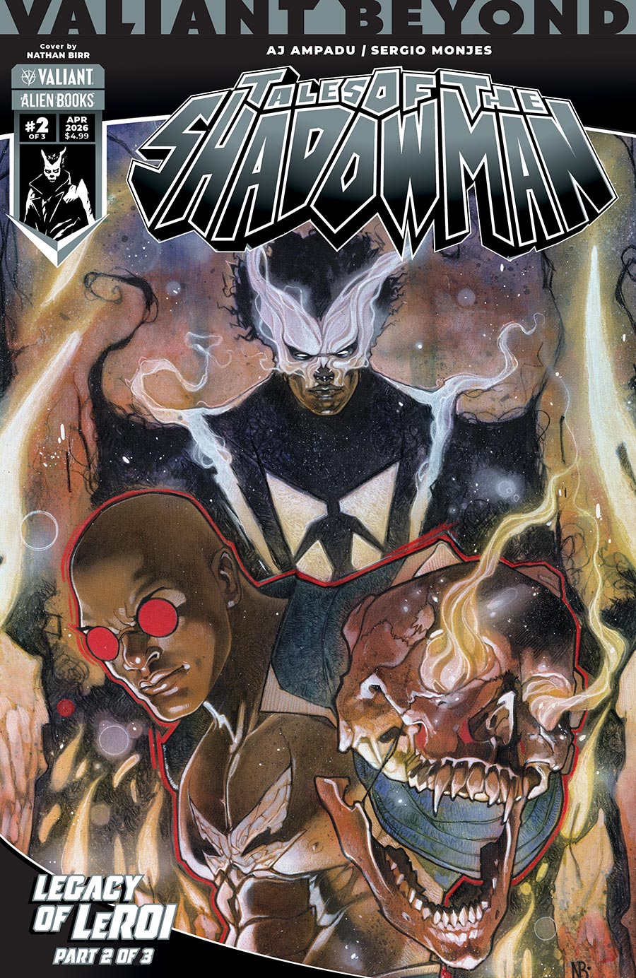 Valiant Beyond Tales Of The Shadowman #8 Legacy Of LeRoi Part 2 Cover A Regular Nathan Birr Cover
