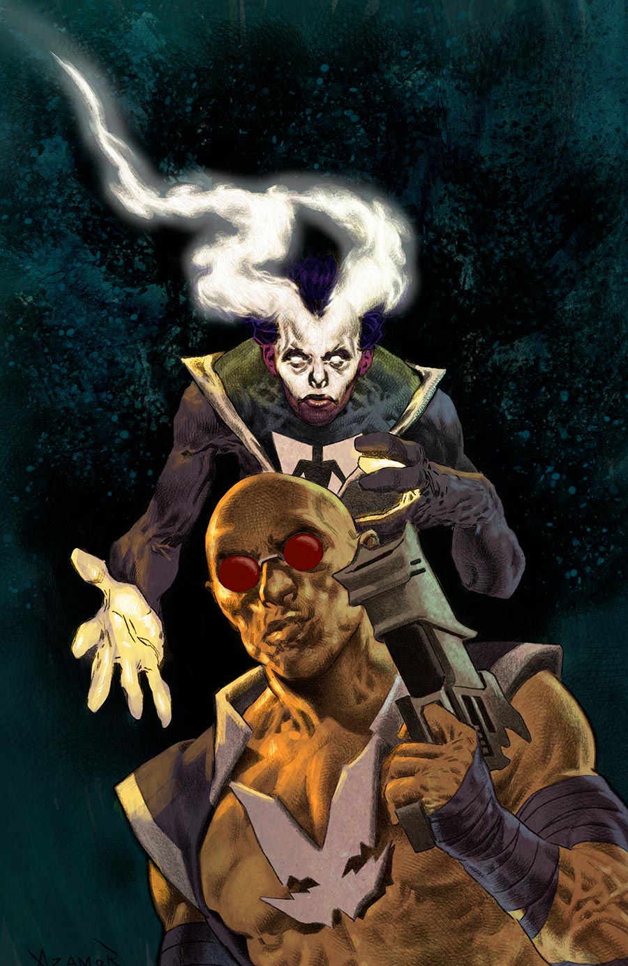 Valiant Beyond Tales Of The Shadowman #8 Legacy Of LeRoi Part 2 Cover D Variant Julio Azamor Virgin Cover